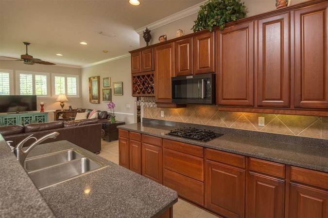 Kitchen Open to Family Room