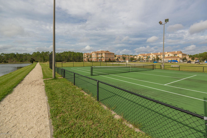 Jogging Path and Tennis Court