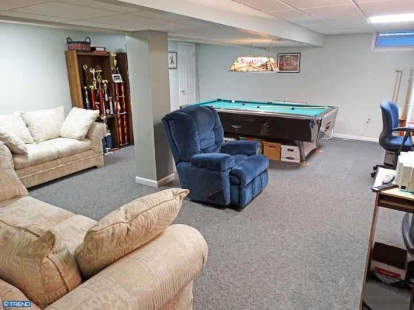 Finshed basement