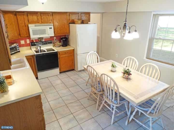 Large eat in kitchen