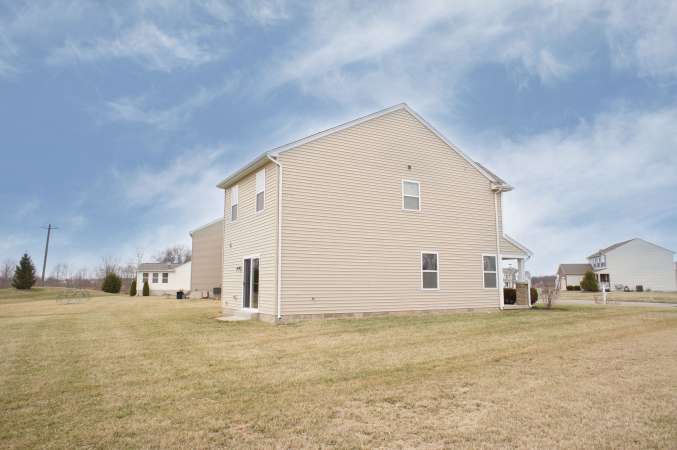 Side View of Home Shows Depth