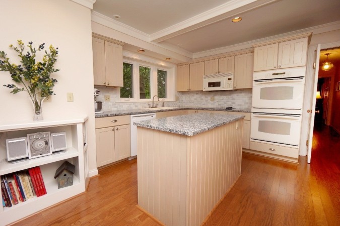Newly updated kitchen with granite counter tops