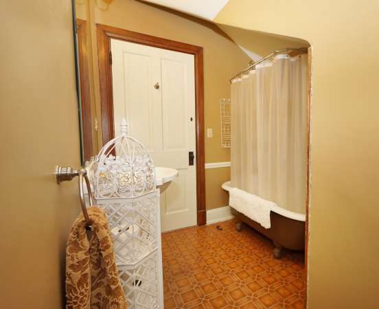 Bathroom with Claw Foot Tub