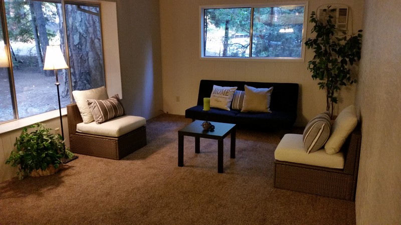 New carpeting
