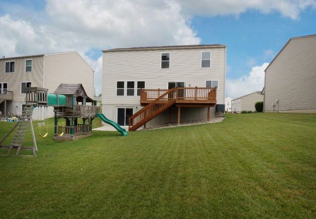 Flat Backyard