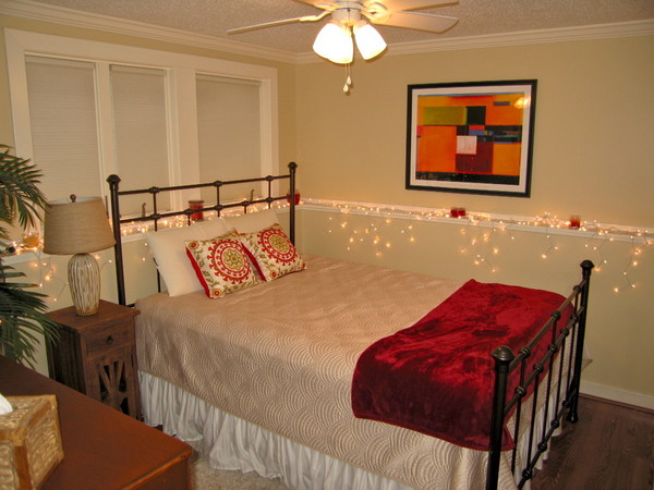 Comfortable master bedroom