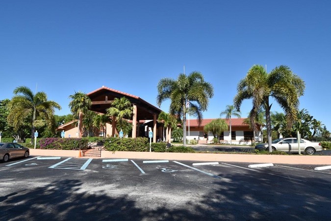 Palm Greens Clubhouse ... features card rooms, event rooms, billiards, 2 gym rooms +