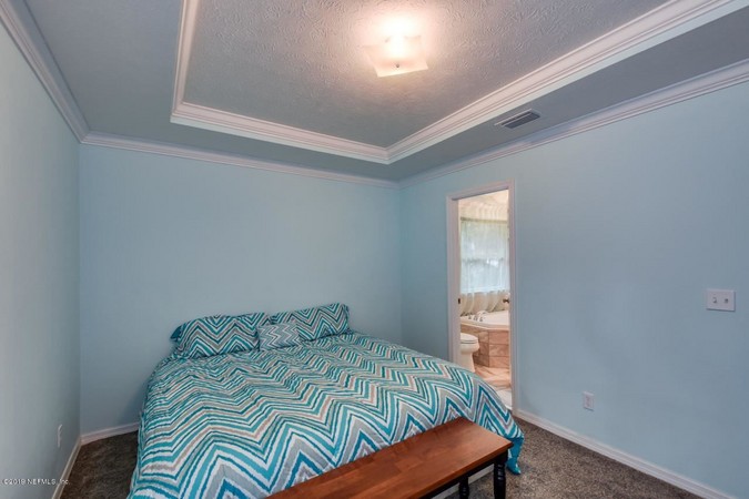 Master Suite with Tray Ceilings