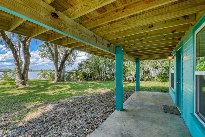 Covered Porch of In-Law Suite