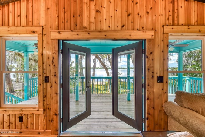French Doors to the Porches