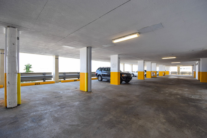 Indoor Parking park your own car...no valet fees